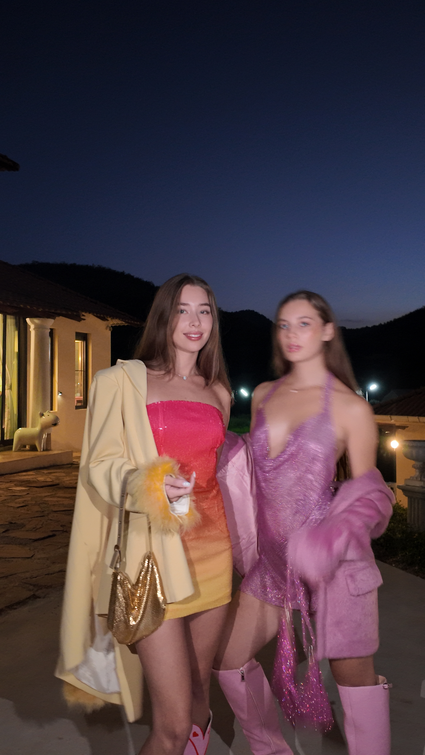 Lemon Sorbet Feather Blazer