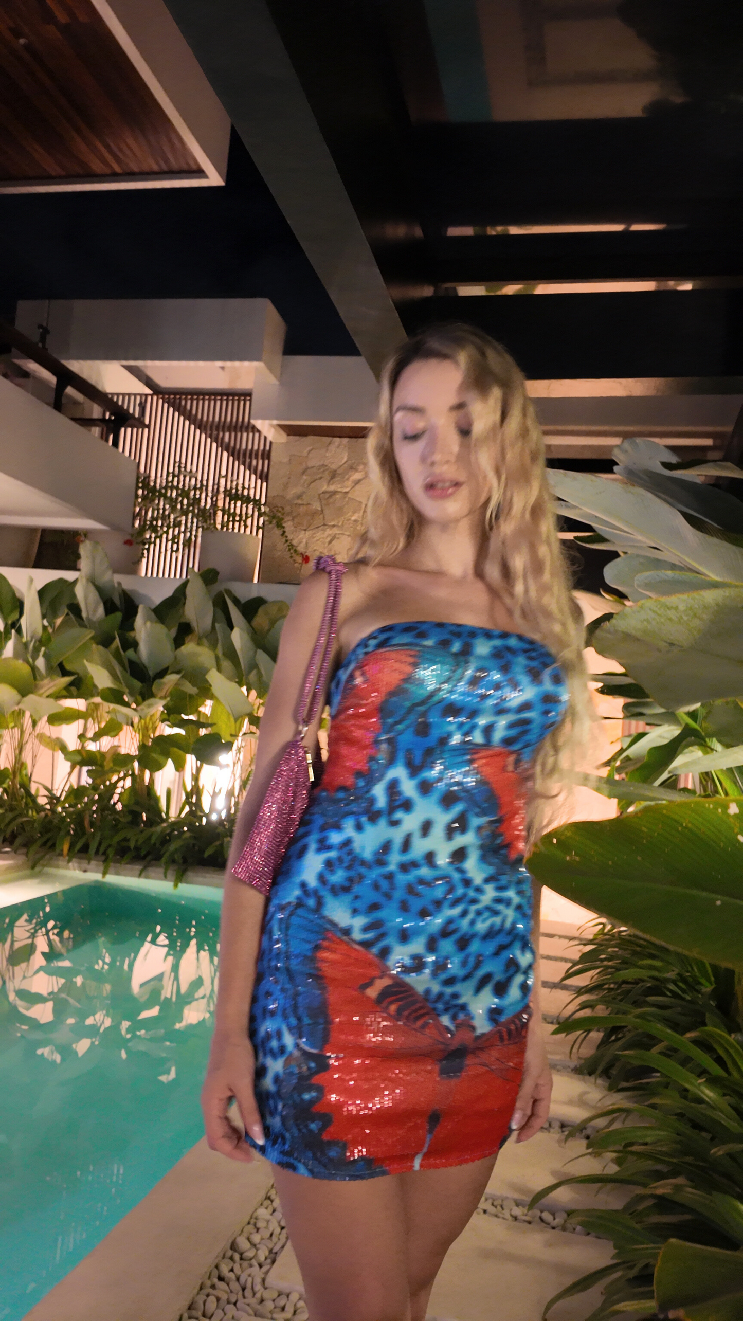 Fluttery Love Mini Dress