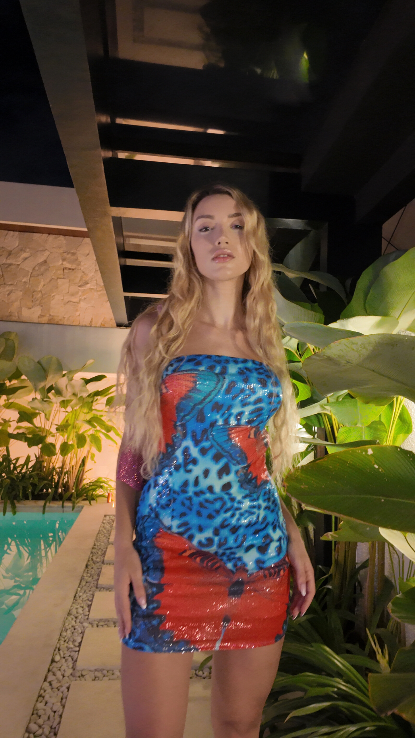 Fluttery Love Mini Dress