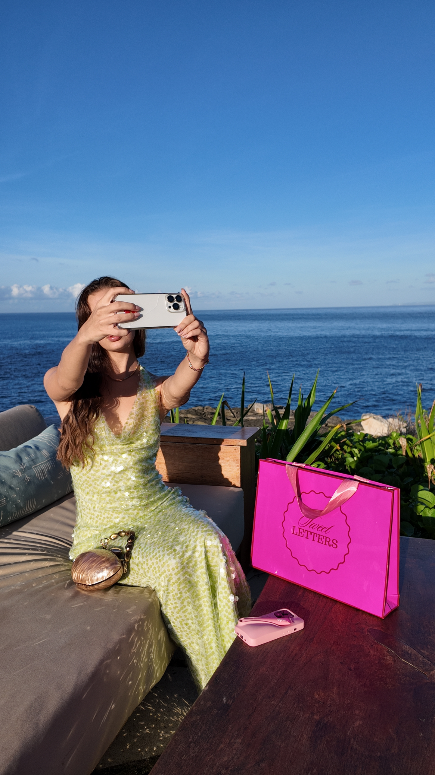 Emerald Glow Maxi Dress