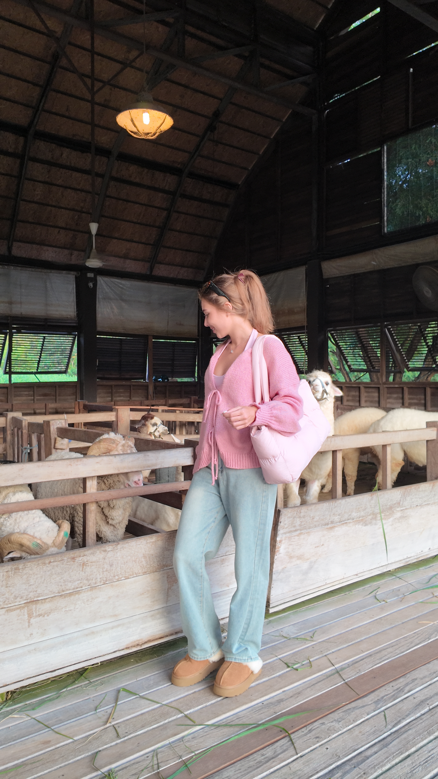 Marshmallow Puff Bag- BABY PINK