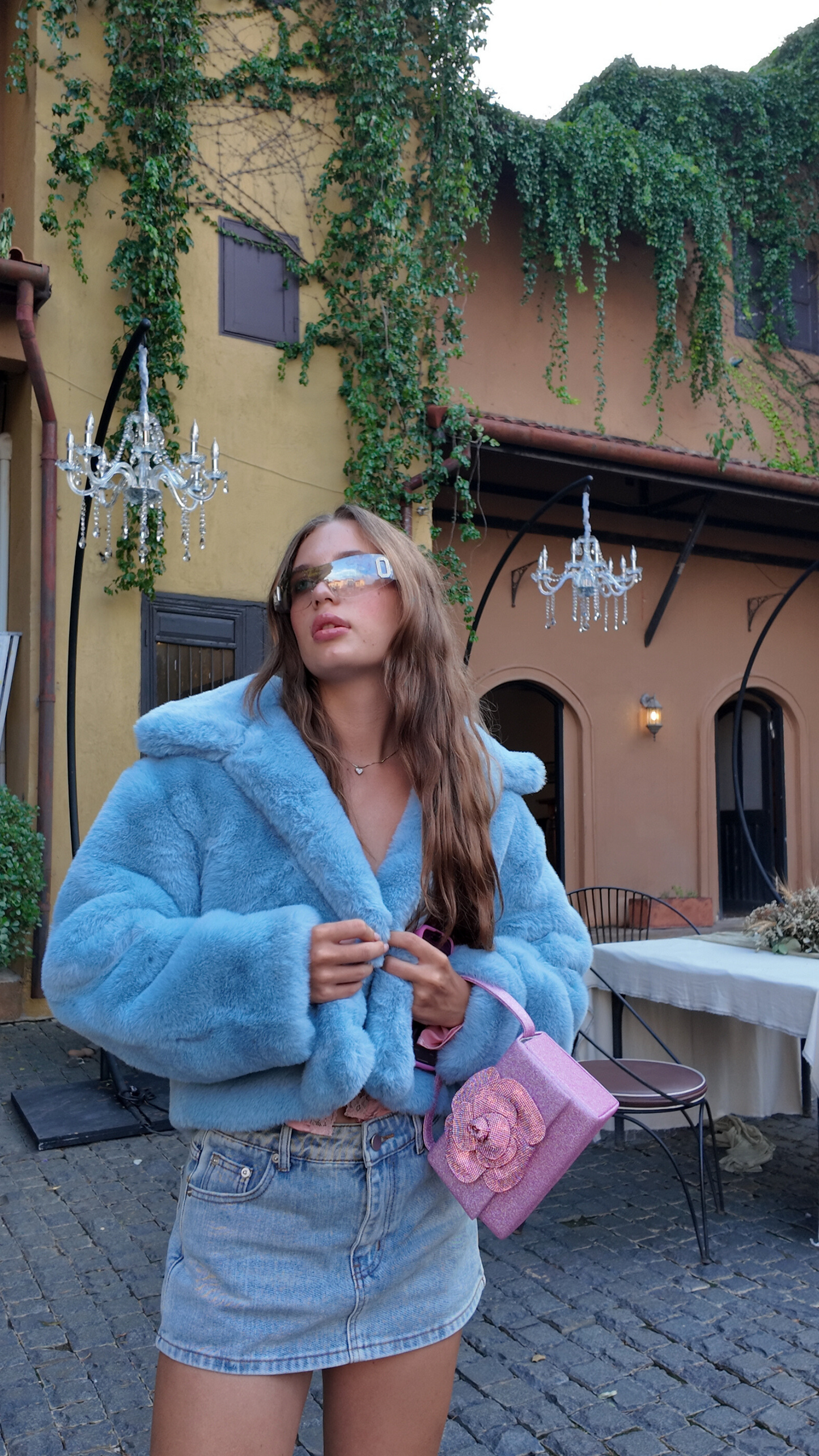 Dreamy Cloud Blue Jacket