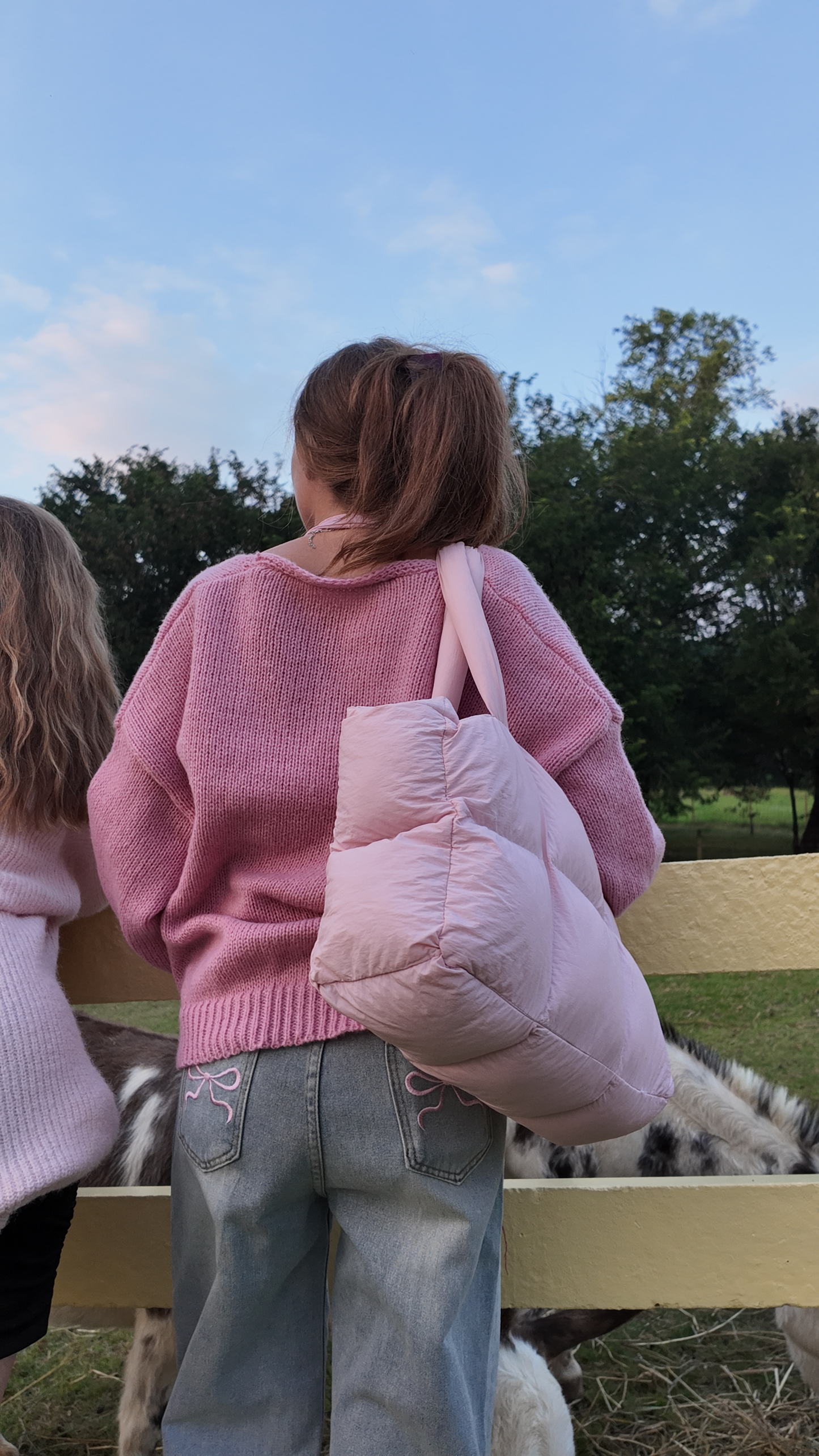 Marshmallow Puff Bag- BABY PINK